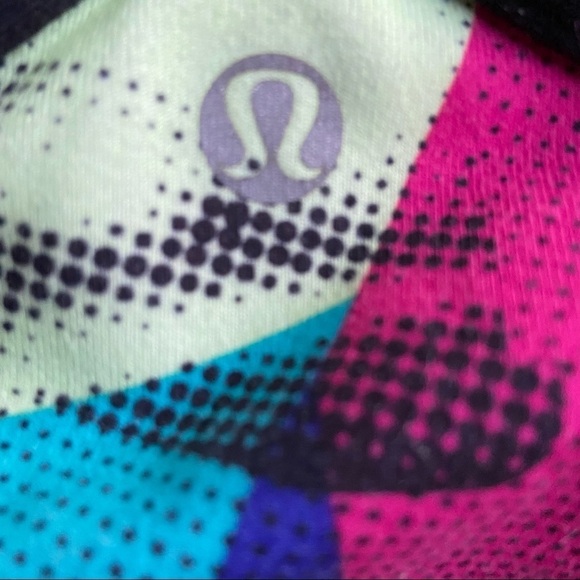 Rare Lululemon Power Y Tank Multi Dotty Print size 6 - Picture 4 of 7